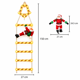 thumbnail image 2 of Luces Navideñas Solar Escalera Viejito Pascuero 5 Escalones Luz Calida, 2 of 4