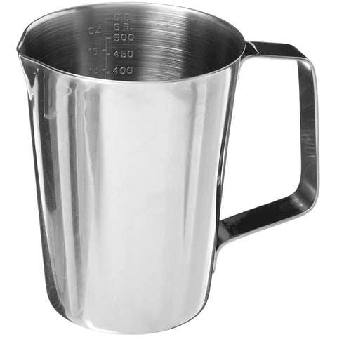 Vaso Medidor Graham-Field, 500 Ml, Acero Inoxidable 3244