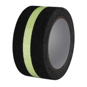 Magideal - Cinta Adhesiva Antideslizante Que Brilla En La Oscuridad, Rollo De Cinta Adhesiva Para Escaleras, Cinta De Agarre Con Tracción De 5 Cm De Ancho, Cinta De Advertencia Luminosa Y Reflectante. 5M
