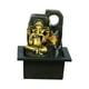 thumbnail image 3 of Estatuas De Ganesha Fuente De Mesa De Interior Coleccionables Regalo Decorativo 16,5 Cm X 13 Cm X 21 Cm, 3 of 3