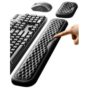 Reposamuñecas Vaydeer Ergonómico Para Teclado Y Ratón