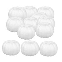 Magideal - 12 Piezas Calabazas De Espuma Artificial Para Manualidades Proyectos Artísticos Decoración Hogareña Temática Otoño Fiestas Halloween Bodas Jardín Fot Estilo C
