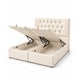 thumbnail image 5 of Cama Baul King Capitone + Colchon Mery Desing - Crudo, 5 of 8