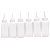 Ioensy - Botella Con Aplicador Graduado De 6 Unidades Con Punta Y Tapa Para Uso Doméstico En Peluquería