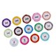 thumbnail image 2 of 14 fichas de póker Chips Casino Coins Clay Poker Chips Juego de mesa Texas, 2 of 5
