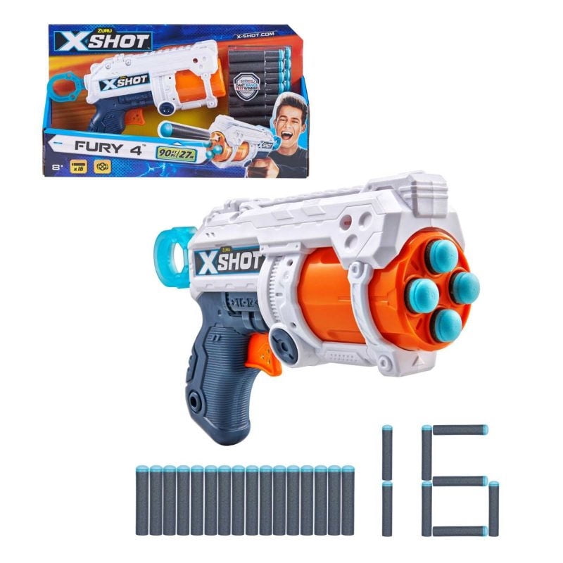 X-Shot - Lanzador Fury 4