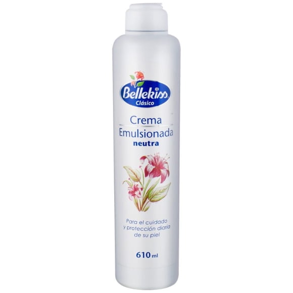 Crema Corporal  Emulsionante Bellekiss Frasco, 610 ml