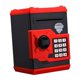 thumbnail image 4 of Mini ATM Auto Depósito Banco De Dinero Monedas En Efectivo Electrónicas Caja De Ahorro Negro Rojo, 4 of 5