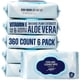 thumbnail image 1 of Toallitas húmedas desechables RPE Life, paquete de 6 unidades, 360 unidades, áloe sin perfume, 1 of 7