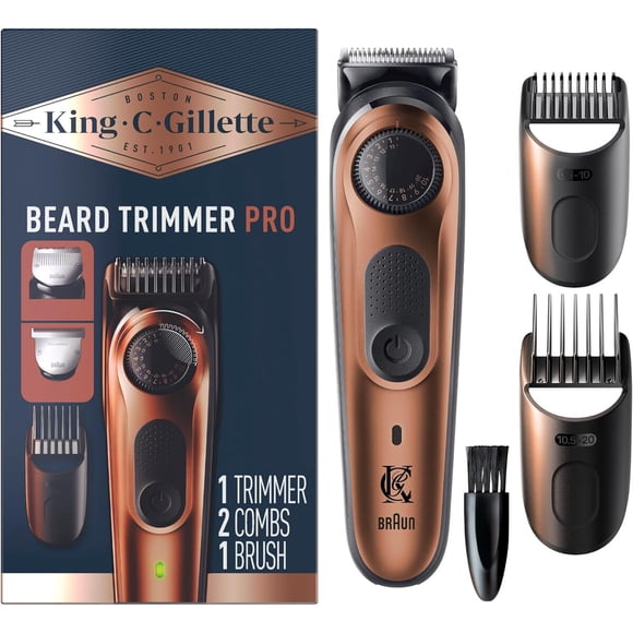 Recortadora Barba King C. Gillette PRO 40 Niveles Inalámbrica