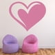 thumbnail image 2 of Decomural Simple Love Heart Girls Bedroom WS-33482, 2 of 2