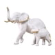 thumbnail image 4 of Figuritas De Resina Escultura Estatuas De Elefante Para Boda Dormitorio Año Nuevo Hogar Blanco Con Niños, 4 of 5