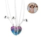 thumbnail image 1 of 1 juego / 3 piezas de collar y pulsera de joyería gruesa para niñas pequeñas, 1 of 8