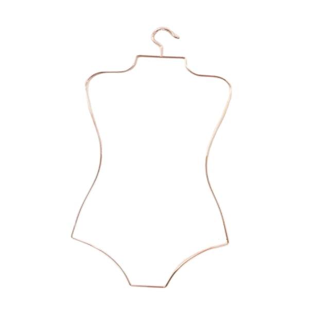 Percha para traje de baño con forma de cuerpo, percha para ropa de niños, percha para traje de baño para guardarropa, dormitorio, lavandería, armario,