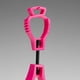 thumbnail image 2 of Clip Porta Guante Glove Guard Rosa Rosa Chicle, 2 of 2