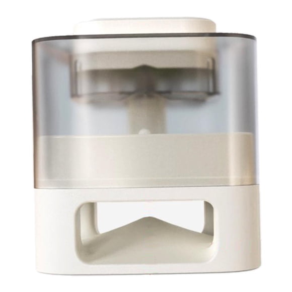 Alimentador Lento Para Perros, Juguete Para Dispensar Dulces, Juguete Interactivo Para Perros, Blanco