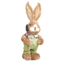 Magideal - Figura De Escritorio De Simulación De Conejo, Juguetes Para Niños, Decoración De Jardín, Esculturas Para Fiestas Temáticas De Pascua, Decoración De Ja D