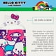 thumbnail image 4 of Toalla con capucha Franco Hello Kitty & Friends Kids 60x120 cm, 4 of 7