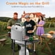 thumbnail image 2 of Parrilla eléctrica de gas propano para barbacoa de 2 quemadores con sartén, 2 of 6