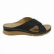 thumbnail image 1 of Sandalia New Walk Perforada Negra, 1 of 6
