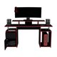 thumbnail image 3 of Escritorio Gamer Keria 2.0 Wengue - Rojo, 3 of 8