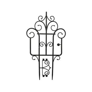 Magideal - Enrejado De Jardín Para Plantas Trepadoras, Enrejado Resistente Para Plantas De Interior/Exterior Para Plantas En Maceta, Plantas De Interior, Enredad Negro