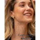 thumbnail image 2 of LOLIAS Small 14K Gold Plated Chunky Hoop Earrings for Women, 2 of 3
