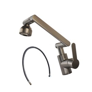 Magideal - Grifo Giratorio Grifo De Baño Con Dos Modos De Pulverización Grifo De Brazo Robótico Universal Grifo De Cocina Para Fregadero De Baño De Restaurante Manguera De 80 Cm