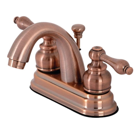 Grifo De Baño Kingston Brass Restoration Antique Copper