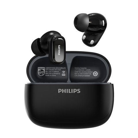 Audífonos Bluetooth Philips Tat2569 - Negro