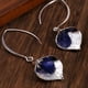 thumbnail image 2 of Flower Shape Drop Earrings Inlaid Water Drop Shiny Synthetic Gems Boho Style Hook Earrings Jewelry Gift For Women & Girls, 2 of 3