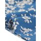 thumbnail image 5 of Vestido Midi de Rayón con Estampado Floral sin Mangas para Mujer de INSPIRE CHIC, Escote en V, Volantes en Capas, Cintura Elástica, Vestido Casual de Verano con Bolsillos Azul M, 5 of 6