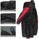 thumbnail image 5 of MADMOTOR Guante para Exteriores Nudillo de Acero Motocicleta Motocicleta Deportes Motorizados Carreras Textil Guantes de Seguridad - Rojo M 1 Par, 5 of 7