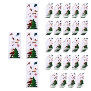 Magideal - Bolsas De Celofán Navideñas Portátiles Para Regalos De Fiesta De Año Nuevo Y Primavera, Cantidad 100