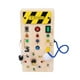 thumbnail image 1 of Interruptor De Luces Tablero Ocupado LED Tablero Sensorial De Madera Para Niños Regalo De Vacaciones Nota Patrón, 1 of 3