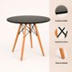 thumbnail image 5 of Mesa de Comedor Eames 80cm redonda - Negra, 5 of 7