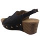 thumbnail image 2 of Sandalia Chalada Mujer Pasco-28 Negro Plataforma, 2 of 3