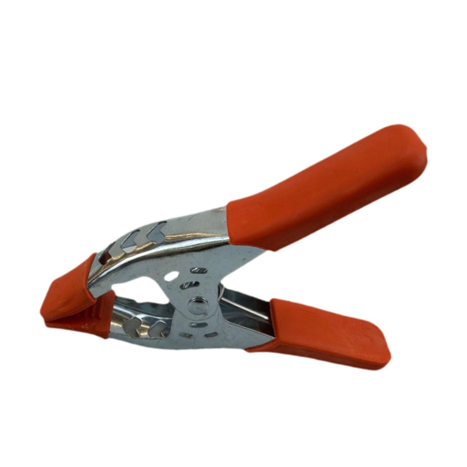 Magideal - Abrazadera De Resorte Resistente Y Robusta De 6 Pulgadas, Abrazadera De Carpintería En Forma De A, Clip De Metal, Clip De Fijación Para Fotografía, So Naranja