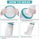 thumbnail image 5 of Funda impermeable para escayola de pierna, ideal para ducha y baño. Funda protectora impermeable para escayolas y vendajes, ideal para recuperación de lesiones, fracturas, manos, muñecas, quemaduras y, 5 of 7