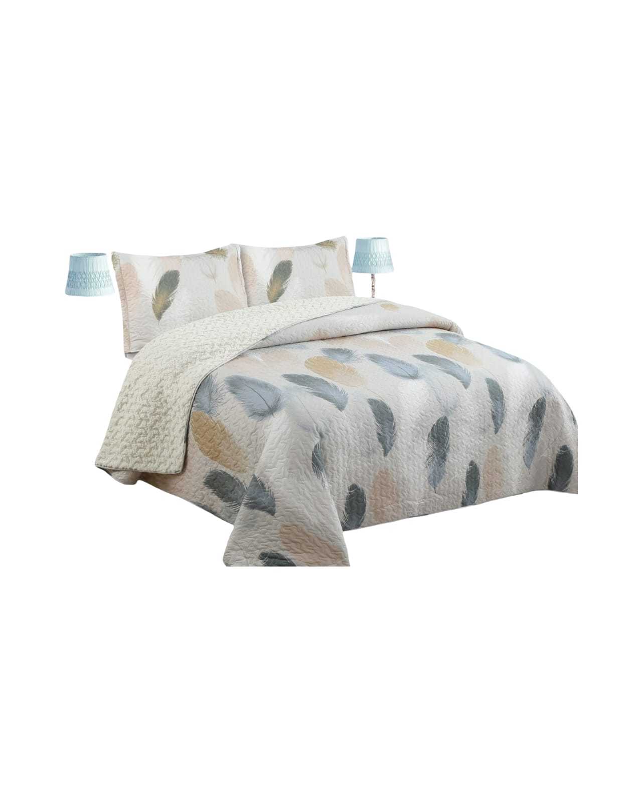 Genérico - Cubrecama Quilt Con Chiporro 2P P24