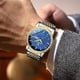 thumbnail image 5 of Explojoy Reloj de Moda Casual para Hombre Impermeable de Cuarzo Movimiento Día Fecha Reloj de Pulsera de Acero Inoxidable, 5 of 9
