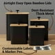 thumbnail image 2 of Juego de recipientes de cocina HB Design Co. Big Iron Black, 4 piezas, 2 of 9