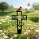 thumbnail image 1 of Placa metal cementerio recuerdo 40x20 cm decoración tumba te extraño corazón simpatía exterior tributo jardín, 1 of 8