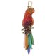thumbnail image 3 of aleación de cristal forma de loro encantos colgante para diy joyería que hace rojo, 3 of 5