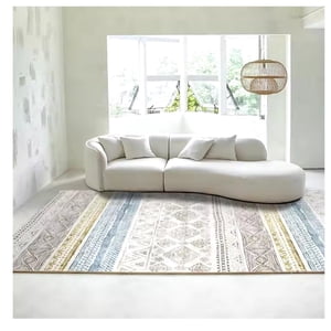 Auckland Outdoor - Alfombra Living Grande 150X200 Cm. Pasali Tapete Sala 3D Multicolor