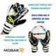 thumbnail image 2 of Guantes Arquero Portero Talla 11 DRB Striker Con Ferulas V/B, 2 of 3