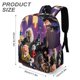 thumbnail image 3 of Sing 3-theme Backpack, Campus style schoolbag Bookbag with Adjustable Shoulder Straps And Large Zip Compartment, Unisex Travel Bags.42x30x15cm, 3 of 6
