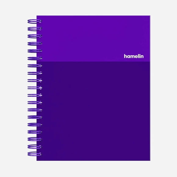Cuaderno Hamelin 20x25 cm Rayado Universitario Tapa Dura 150 págs