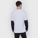 thumbnail image 2 of Polera Hombre M/L Doble Manga Blanco/Negro Corona, 2 of 5