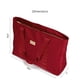 thumbnail image 3 of Bolsa de viaje Badgley Mischka de nailon, color burdeos, 3 of 9